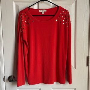 Michael Kors Studded Top